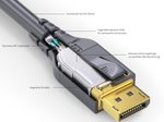 PureLink Active DisplayPort 1.4 Kabel - PureInstall 7,50m
