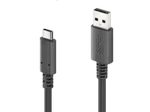 PureLink USB-C auf USB-A Kabel  - USB 3.2 Gen1x1, 3A, 5Gbps - PureInstall 1,50m