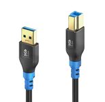 PureLink FlexInstall USB-A auf USB-B Kabel USB 3.0 5Gbps 0.50m