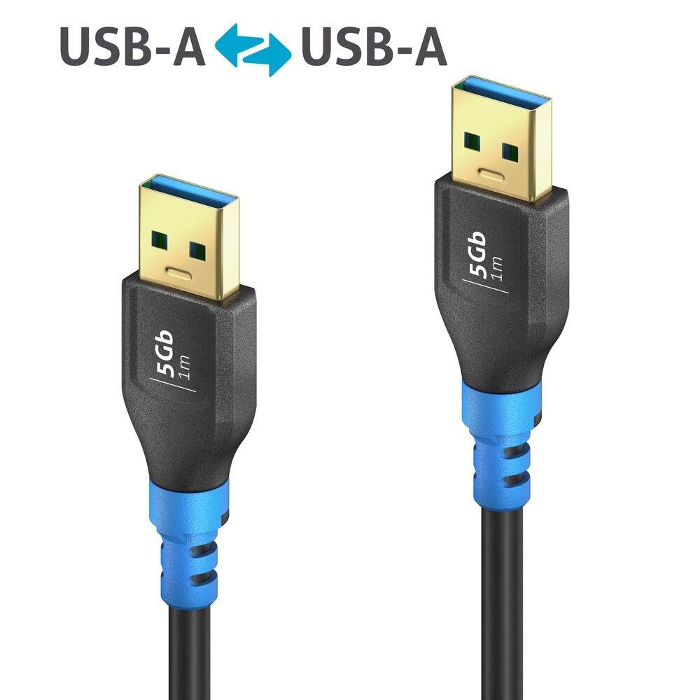 PureLink FlexInstall USB-A auf USB-A Kabel USB 3.0 5Gbps 1.00m