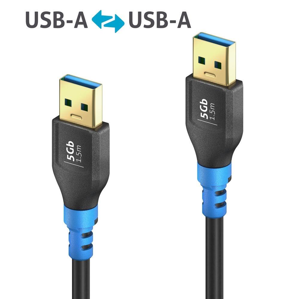 PureLink FlexInstall USB-A auf USB-A Kabel USB 3.0 5Gbps 1.50m