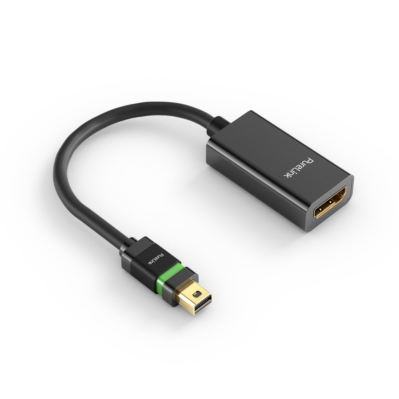 PureLink MiniDP/HDMI Adapter - Ultimate Serie - 0,15m - schwarz