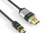 PureLink MiniDP/HDMI Kabel - Ultimate Serie - 1,00m - schwarz