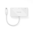 PureLink USB-C auf Multiport Adapter - iSerie - weiß - 0,10m