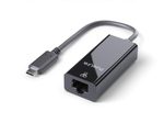 PureLink USB-C auf Ethernet Adapter - Gigabit 1000Mbps - iSerie - schwarz - 0,10m
