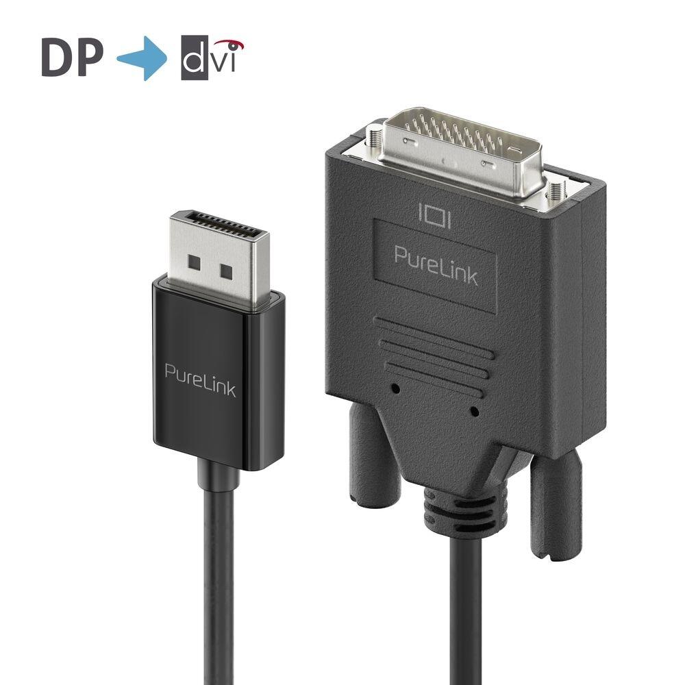 PureLink DisplayPort auf DVI Kabel - 1920x1200 - WUXGA - iSerie - schwarz - 1,50m