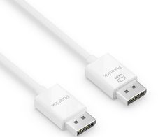 PureLink DisplayPort auf DisplayPort Kabel - 4K60 - iSerie - weiß - 2,00m