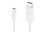 PureLink Mini DisplayPort auf HDMI Kabel - 4K60 - iSerie - weiß - 2,00m