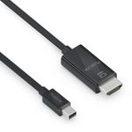 PureLink Mini DisplayPort auf HDMI Kabel - 4K60 - iSerie - schwarz - 1,50m