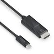 PureLink USB-C auf HDMI Kabel - 4K60 - iSerie - schwarz - 1,00m