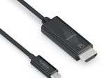 PureLink USB-C auf HDMI Kabel - 4K60 - iSerie - schwarz - 2,00m