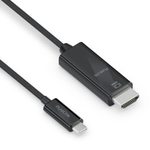 PureLink USB-C auf HDMI Kabel - 4K60 - iSerie - schwarz - 2,00m