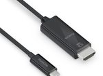 PureLink USB-C auf HDMI Kabel - 4K60 - iSerie - schwarz - 3,00m