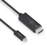 PureLink USB-C auf HDMI Kabel - 4K60 - iSerie - schwarz - 3,00m
