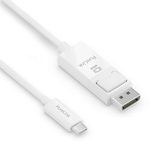 PureLink USB-C auf DisplayPort Kabel - 4K60 - iSerie - weiß - 1,00m