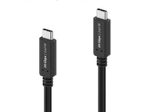PureLink USB-C auf USB-C Kabel - USB4 Gen 2x2, 5A, EPR 240W, 20G, DP Alt Mode - iSerie - schwarz - 1,00m