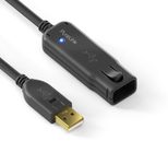 PureLink USB 2.0 Aktiv Verlängerung - schwarz - 6,00m