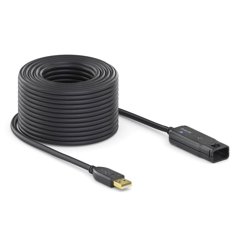 PureLink USB 2.0 Aktiv Verlängerung - schwarz - 30,0m