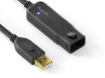 PureLink USB 2.0 Aktiv Verlängerung - schwarz - 30,0m
