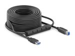 PureLink USB 3.2 Gen. 1x1 Aktiv Kabel - schwarz - 20,0m
