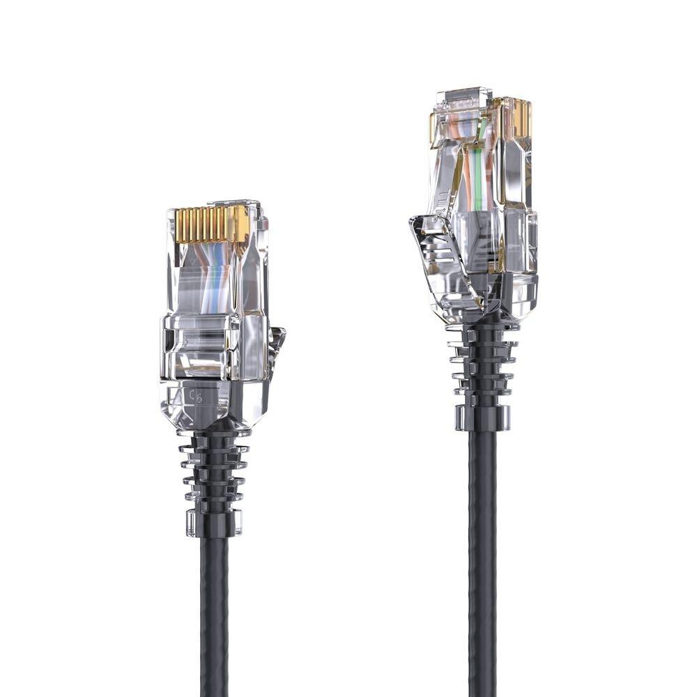 PureLink CAT 6 Patchkabel. SLIM - UTP - LSOH - schwarz - 3,00m