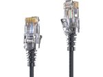 PureLink CAT 6 Patchkabel. SLIM - UTP - LSOH - schwarz - 3,00m