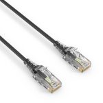 PureLink CAT 6 Patchkabel. SLIM - UTP - LSOH - schwarz - 3,00m