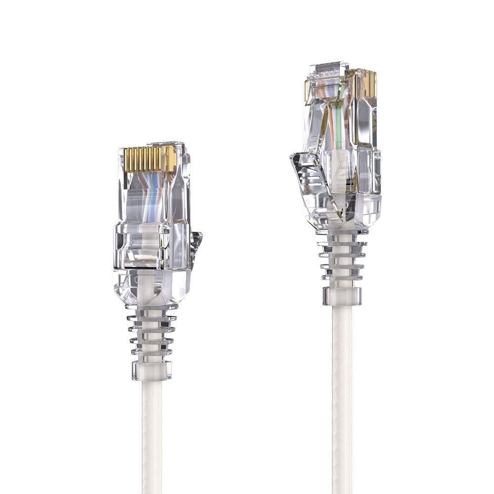 PureLink CAT 6 Patchkabel. SLIM - UTP - LSOH - weiß - 0,50m