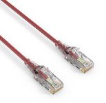 PureLink CAT 6 Patchkabel. SLIM - UTP - LSOH - rot - 1,00m