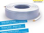 PureLink Lautsprecherkabel OFC 2x1,50mm² (0,10mm), 100 m, weiß
