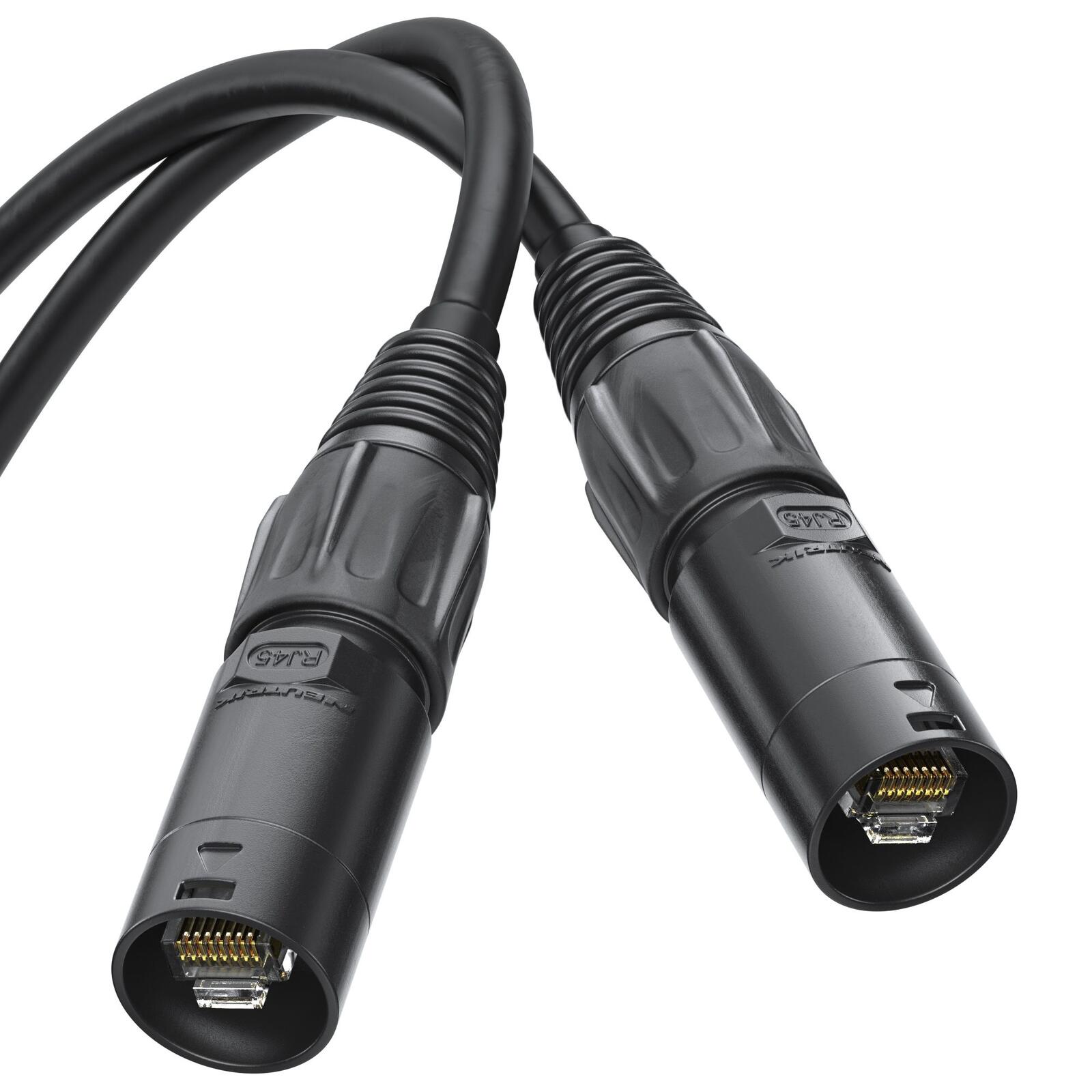 PureLink Patchkabel Cat.6a - S/FTP - Neutrik RJ45 Stecker - 15,0m