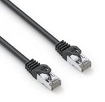 PureLink CAT 6A Patchkabel. S/FTP - schwarz - 2,00m