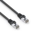 PureLink CAT 6A Patchkabel. S/FTP - schwarz - 25,0m