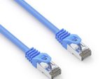 PureLink CAT 6A Patchkabel. S/FTP - blau - 0,25m