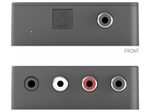 PureTools - D zu A Audio Konverter. Koaxial oder Toslink zu Analog L/R und 3,5 mm Audio