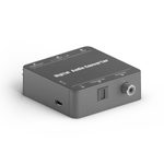 PureTools - D zu A Audio Konverter. Koaxial oder Toslink zu Analog L/R und 3,5 mm Audio