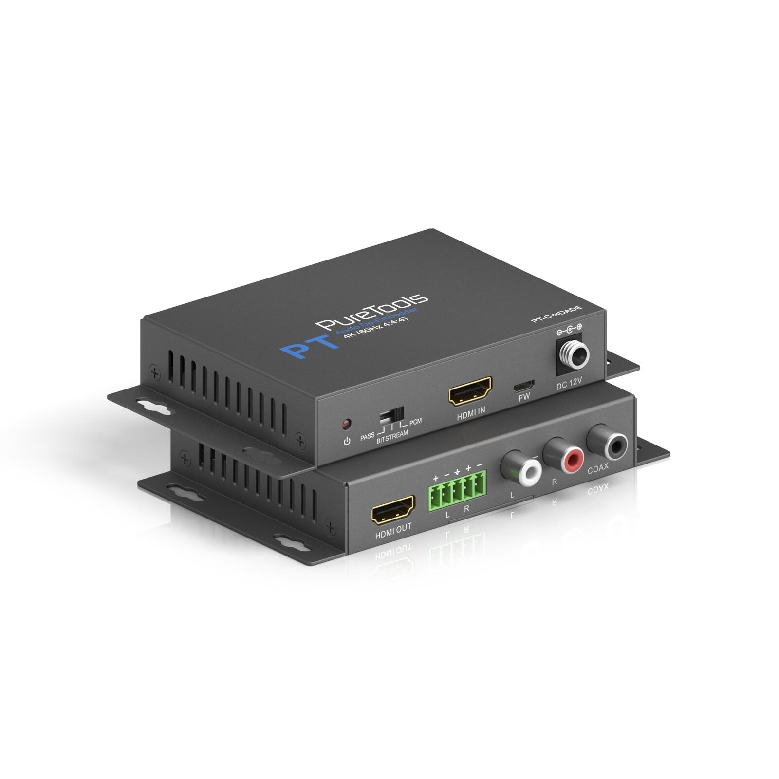 PureTools - HDMI Audio De-Embedder, 4K (60Hz 4:4:4)
