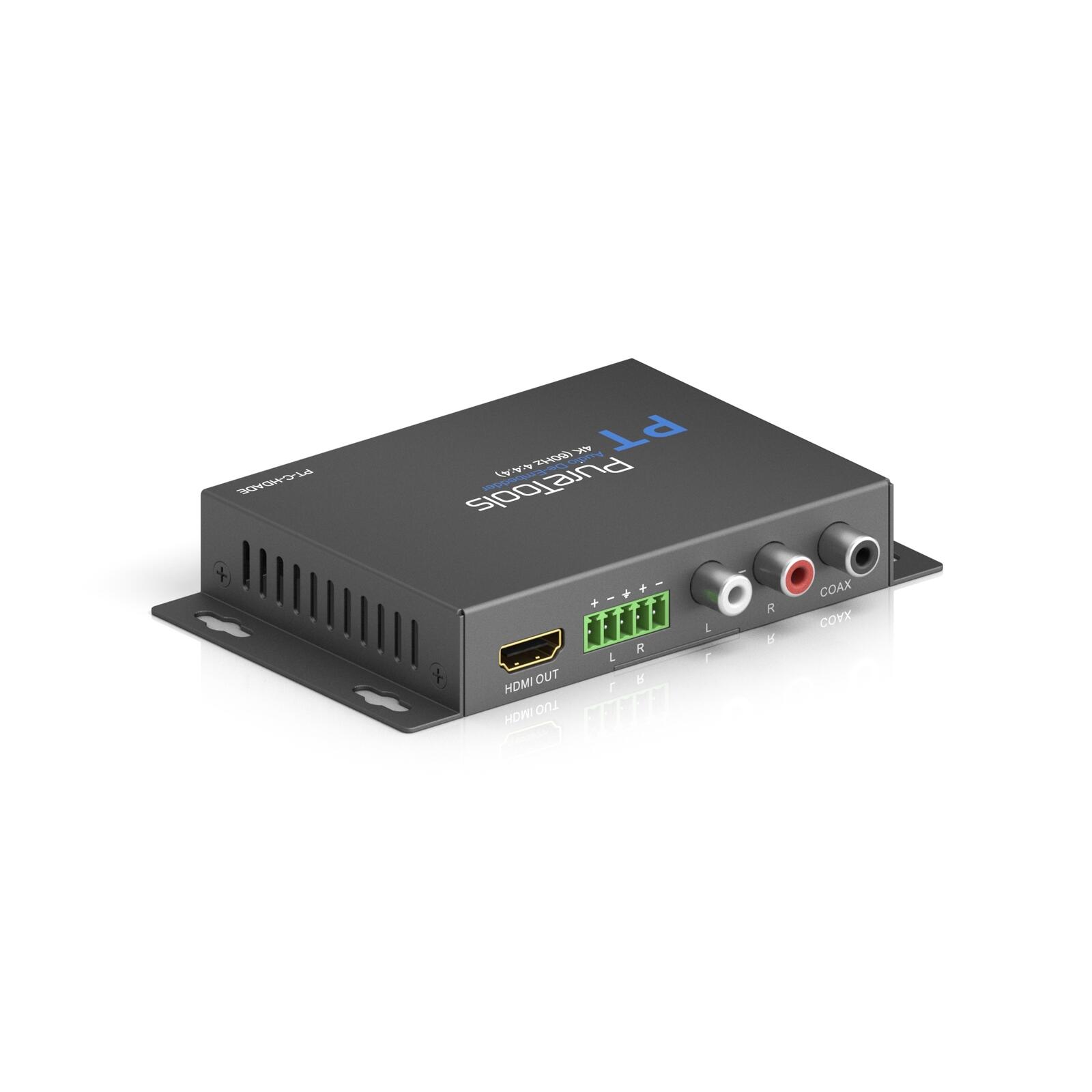 PureTools - HDMI Audio De-Embedder, 4K (60Hz 4:4:4)