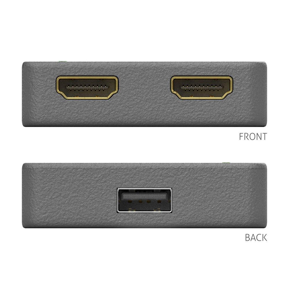 PureTools - HDMI2.0 Video Capture - 4K 60Hz HDMI to USB3.2 Conversion Tool, HDMI 2.0 (18Gbps) to USB 3 (5Gbps) mit HDMI Loop Out