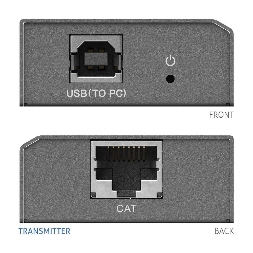PureTools - ProAV USB 2.0 Extender Set - USB 2.0 480Mbps - 50m Reichweite