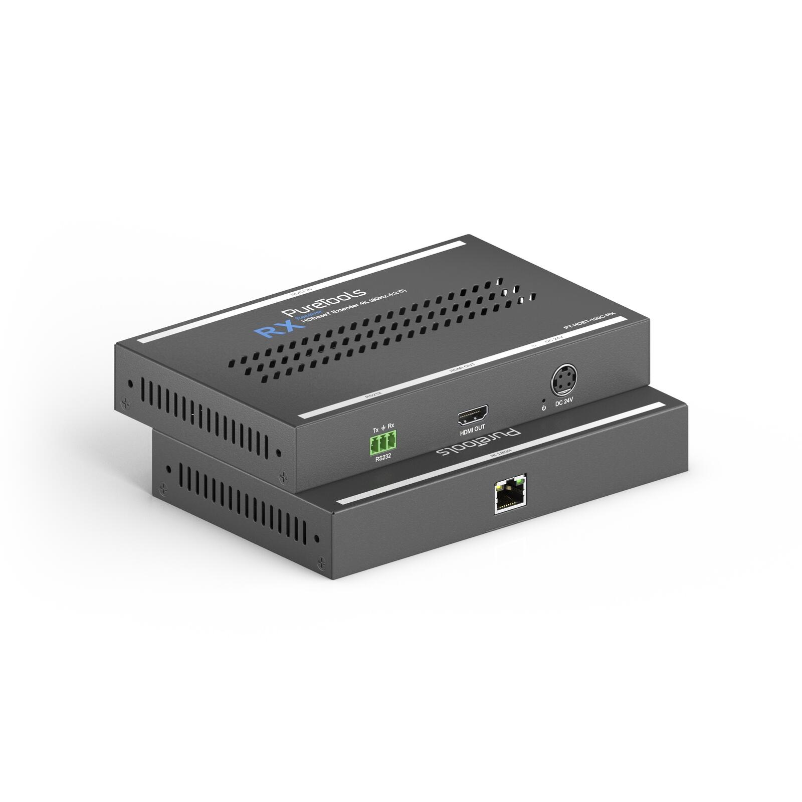 PureTools - HDBaseT Extender Set mit HDMI- und USB-C-Eingang