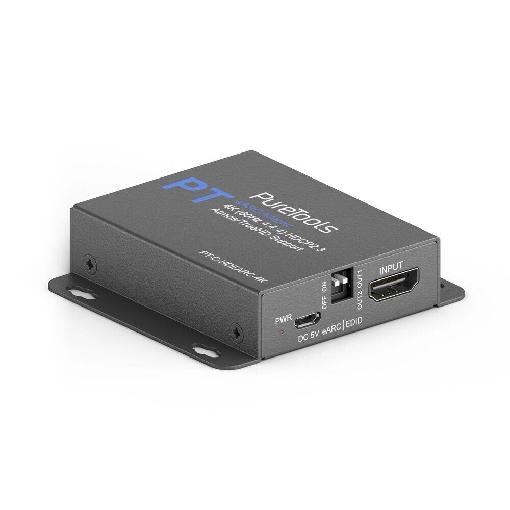 PureTools - eARC Adapter, 4K (60Hz 4:4:4) HDCP 2.3