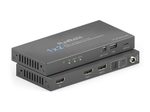 PureTools - 1x2 HDMI2.1 Splitter - 48Gbps - 8K (60Hz 4:2:0) 12 bit, Audio De-Embedding und Signal Management