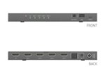 PureTools - 1x4 HDMI2.1 Splitter - 48Gbps - 8K (60Hz 4:2:0) 12 bit, Audio De-Embedding und Signal Management
