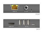 PureTools - HDBaseT HDMI und USB2.0 Receiver - HDBaseT 3.0 - 4K (60Hz 4:4:4) HDMI und USB 2.0