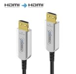 FiberX Serie - HDMI 4K Glasfaser Extender Kabel - 50m