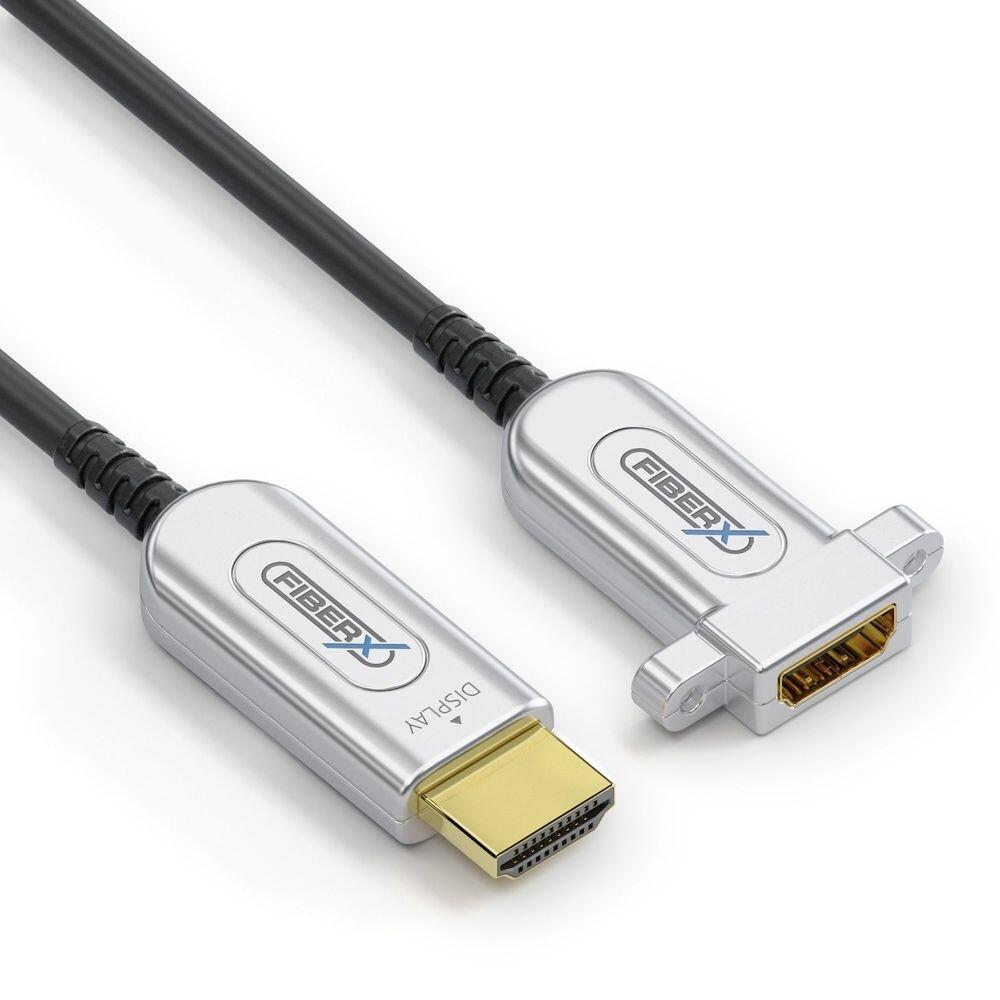 FiberX Serie - HDMI 4K Glasfaser Verlängerung  - 12,5m