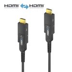 FiberX Serie - Micro HDMI/HDMI 4K Glasfaser Verlängerung - 7,5m
