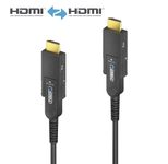 FiberX Serie - Micro HDMI/HDMI 4K Glasfaser Verlängerung  - 10m