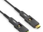 FiberX Serie - Micro HDMI/HDMI 4K Glasfaser Verlängerung  - 25m